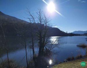 Lago di Serraia, inverno, escursione con Seminala